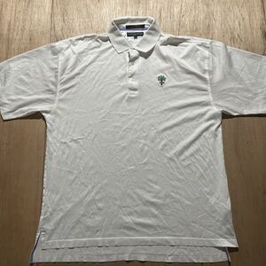 Vintage Tommy Hilfiger Golf Men's White Short Sleeve‎ Collared Polo Shirt - XL